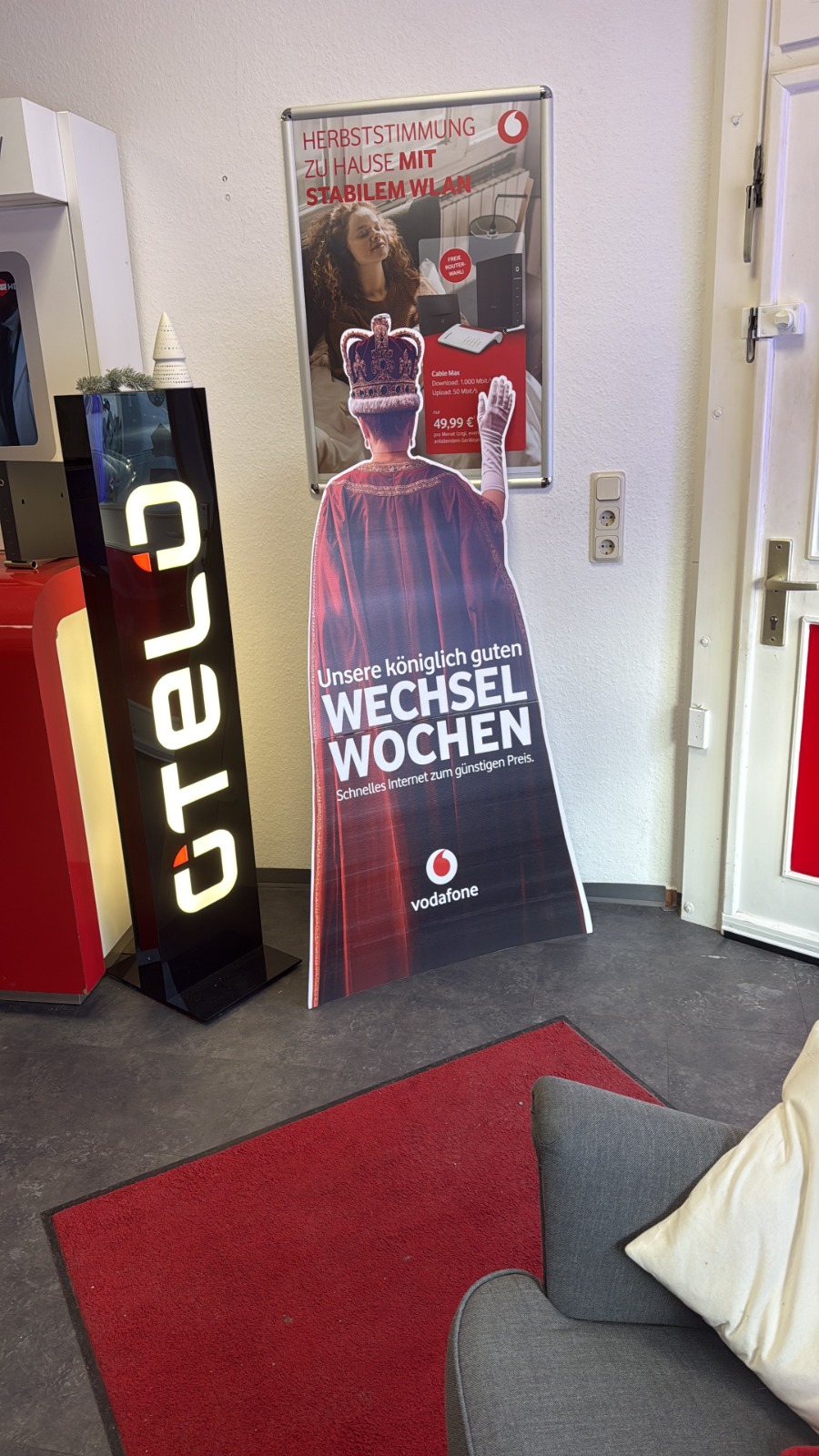 Vodafone Werbebanner im EddyMobile Shop